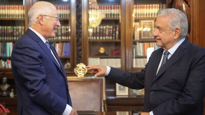 Salazar sustituye a Christopher Landau, quien fuera embajador en México durante el gobierno de Trump