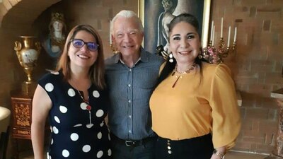 Andrés Granier en su casa de Coyoacán, CDMX