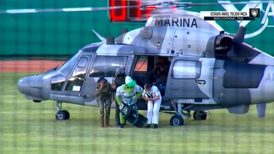 Fue usado durante un partido de beisbol de la Liga Mexicana en Tabasco