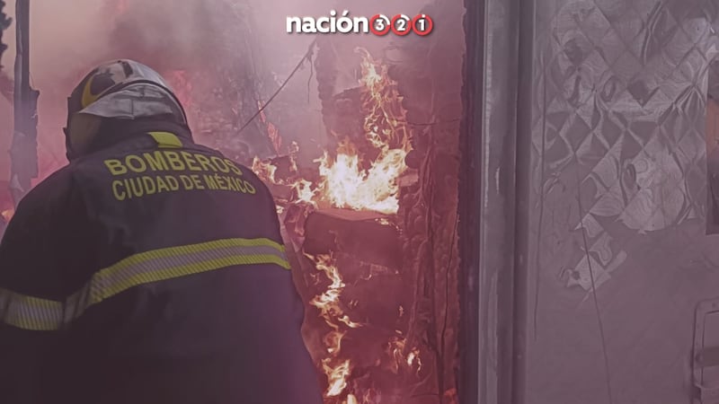 VIDEO: Se registra fuerte incendio en la Central de Abasto