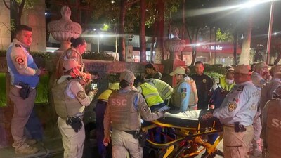 El bebé y la. madre fueron trasladadas a un hospital