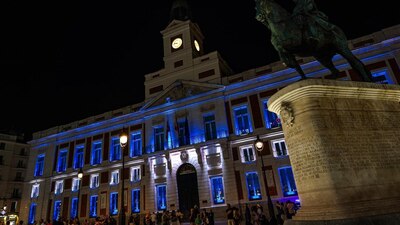 Real Casa de Correos en Madrid, España