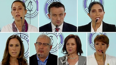 Ellos son los candidatos que quieren gobernar a los capitalinos