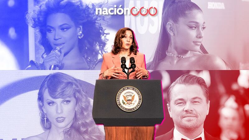 DiCaprio, Beyoncé, Eminem y Taylor Swift; artistas que apoyan a Kamala Harris