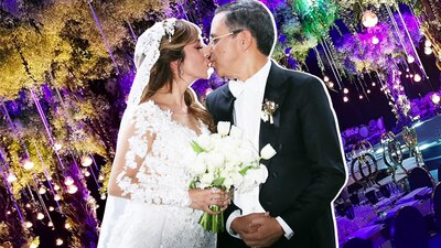 Aquí te contamos algunos detalles que se vieron desde adentro de la boda