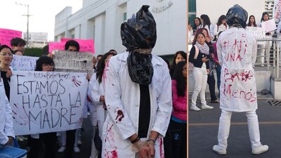 Cientos e estudiantes salieron a las calles de Puebla para exigir justicia