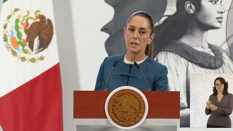 Sheinbaum niega presiones de EU para entregar a ‘narcopolíticos’: “es falso de toda falsedad”