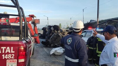 Las autoridades continúan en la zona