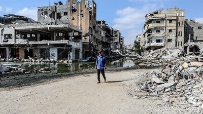 Los constantes bombardeos de Israel sobre Gaza han dejado destrucción