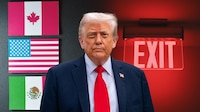 Amenaza Trump con no renovar el T-MEC, con México y Canadá