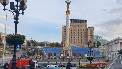 Un edificio contiguo a la embajada de México sufrió un ataque