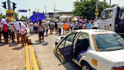 Profesores de la SNTE piden que se reconstruyan escuelas en la comunidad
