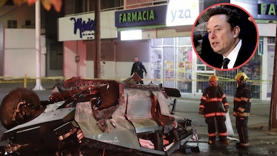 El empresario Elon Musk reaccionó a la volcadura de un Cybertruck en México