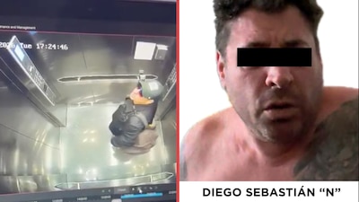 VIDEO: Captan la llegada del presunto asesino de ‘Honas’ Meléndez y su familia