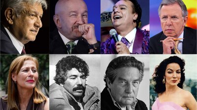 Ellos son los rostros de algunos personajes que fueron vigilados