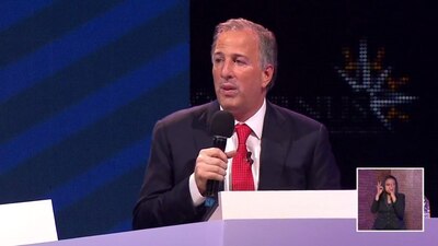 José Antonio Meade Kuribreña en su participación con la iniciativa Kybernus