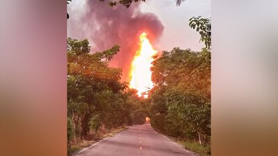 Habitantes de Chacaltianguis fueron evacuados por el fuerte olor a gas