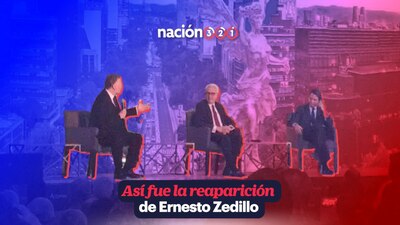 El expresidente Ernesto Zedillo se presentó en un foro sobre economía