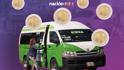 Las tarifas del transporte han aumentado solo un peso desde 2017