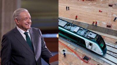 El mandatario comentó que la Sedena se comprometió con la obra