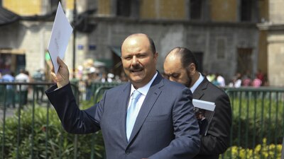 El exgobernador César Duarte es buscado por el presunto delito de peculado