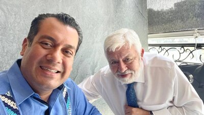 El diputado veracruzano dio a conocer su encuentro con el periodista