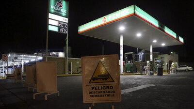 Centro de venta de gasolina están cerrados debido al desabasto de combustibles