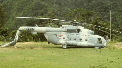 La aeronave, propiedad de la Sedena, se desplomó mientras trasladaba ayuda humanitaria