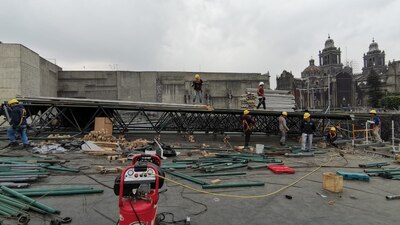 Los trabajos en esta zona arqueológica han implicado un arduo esfuerzo logístico y en aspectos de conservación