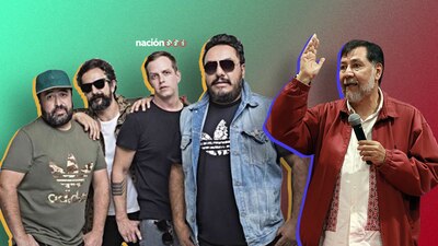 La banda publicó un video en su cuenta de Twitter en donde se observa al polémico legislador