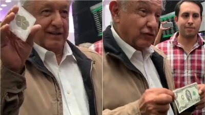 AMLO mostró los artefactos que lo protegen durante sus giras por el interior de la República