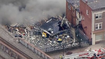 Ocho personas fueron trasladadas al hospital de Reading