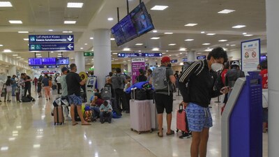En diferentes puertos aéreos del país se realizan pruebas de antígenos para que los pasajeros puedan viajar a estos país