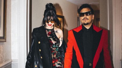 Actualmente la cuenta de Instagram de Cazzu sí tiene fotografías de ambos