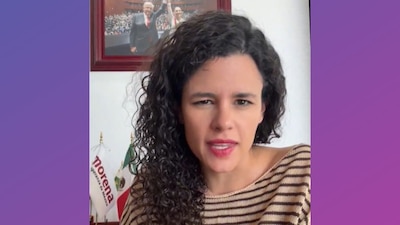 Luisa María Alcalde no se va de Morena