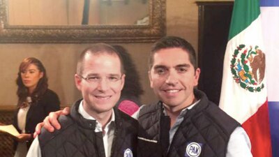 La dirigencia, comandada por Ricardo Anaya (izquierda) desmintió las acusaciones de Salazar