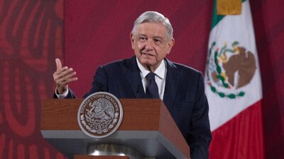 El preidente dijo que en la cena con empresarios y Trump sí hubo un comentario aislado respecto al muro