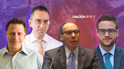 Fernando Belaunzarán, Javier Lozano, Felipe de Jesús y Abraham Mendieta