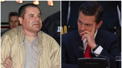 El Cártel del Sinaloa supuestamente sobornó al gobierno de Peña