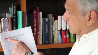 El líder de Morena acusó que a secretarios de Estado de estar involucrados en el Edomex