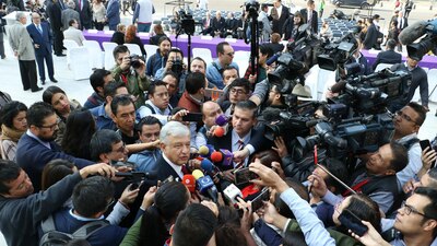 El candidato presidencial dijo que está en su derecho de "no responder y no caer en provocaciones"