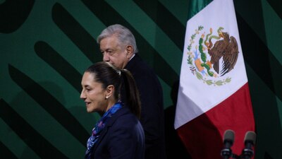 El Presidente recibió a Claudia Sheiunbaum este martes en Palacio Nacional
