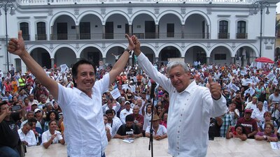 En 2018, García Jiménez buscará gobernar Veracruz mientras que López Obrador va por la Presidencia