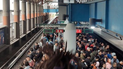 La línea B presenta tumultos esta mañana