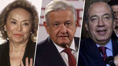 AMLO señaló a Felipe Calderón y Elba Esther Gordillo de hacer acuerdos para sacarlo de la contienda