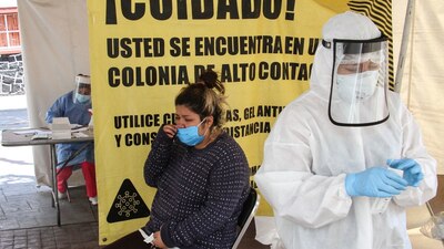 La capital del país se mantiene como el estado con más casos activos de COVID-19