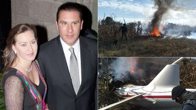 Ambos panistas viajaban en un helicóptero que se desplomó a unos 20 minutos de la capital poblana