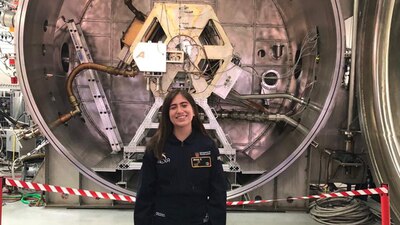 La estudiante hace su carrera en Mecatrónica en el Tec de Monterrey