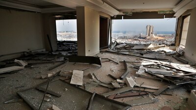 La semana pasada una explosión arrasó con una buena parte del puerto de Beirut