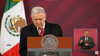El presidente López Obrador dijo que se prepara equipo